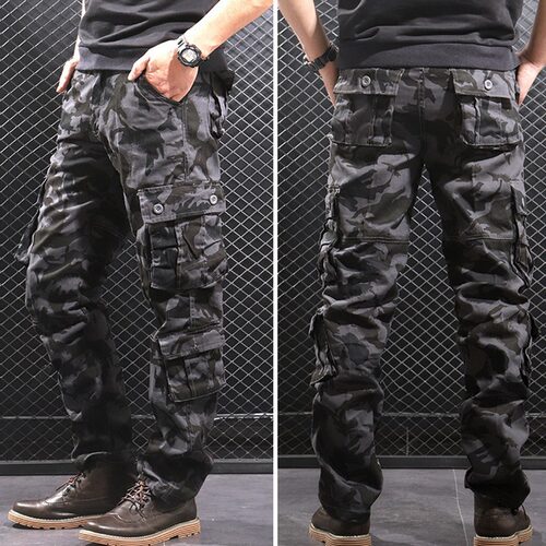 Cotton Multi-pocket Urban Overalls Tactical Pants 2021男裤