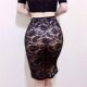 waist hip half High body wrapped skirt 女士高腰半身包臀中裙