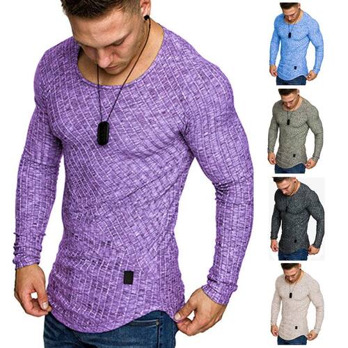 boys long sleeve T-shirt men o neck t-shirt man cotton tops