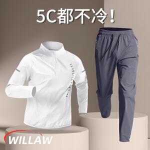德国骑行服男防风山地公路自行车套装秋冬季运动外套长裤健身晨跑