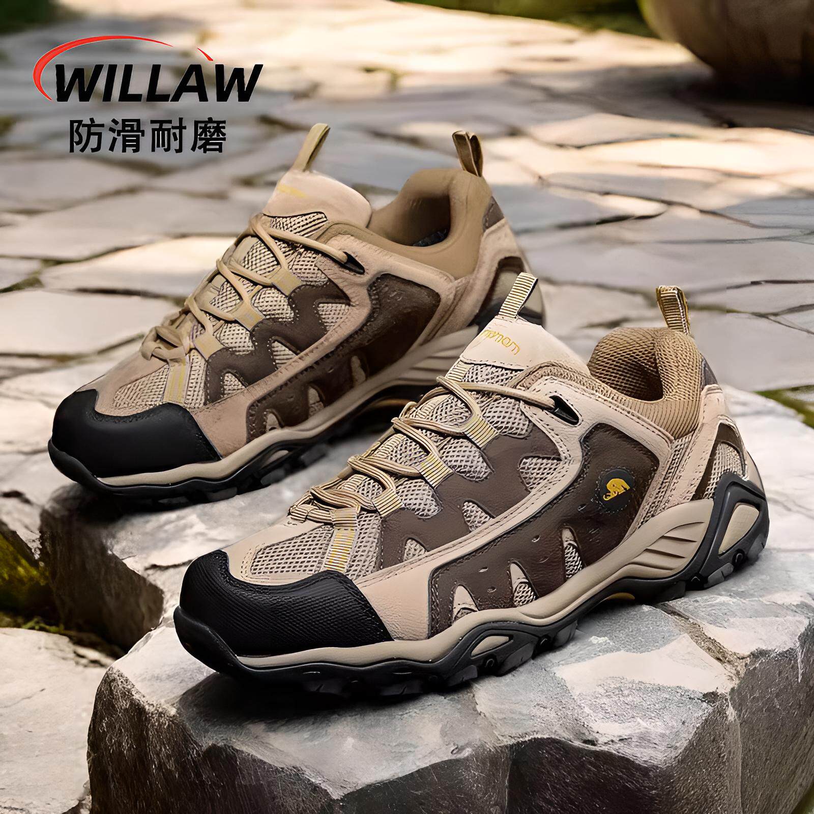德国登山鞋男专业防水防滑爬山鞋