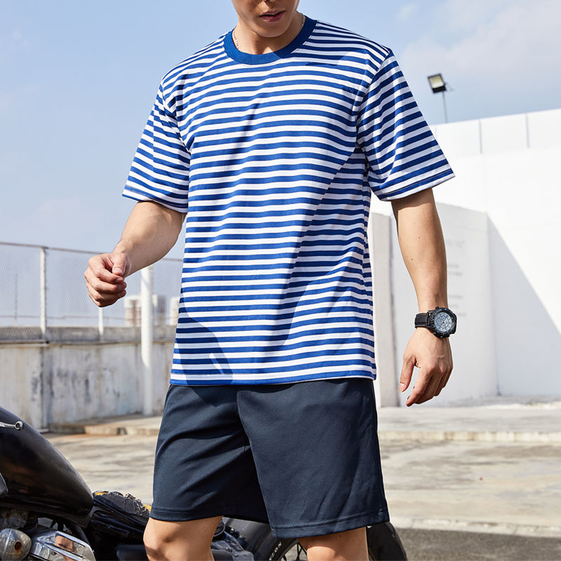 海魂衫体能训练服套装海洋战术t恤速干透气男体能服条纹海纹衫