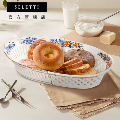Seletti中西合璧骨瓷创意餐盘