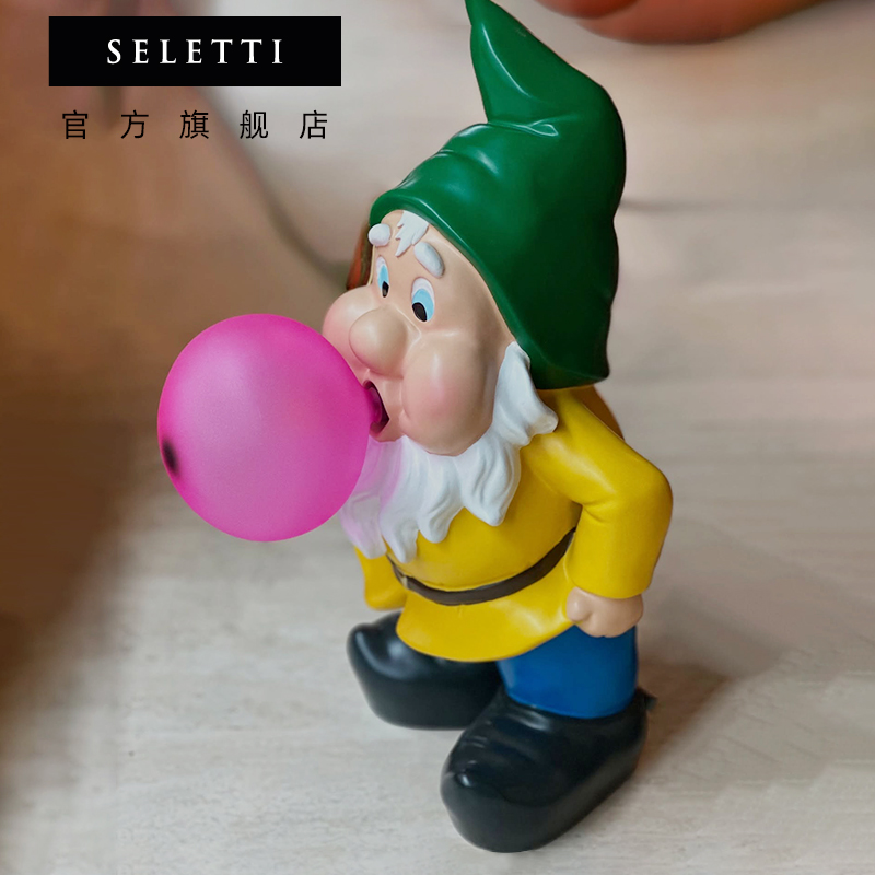 意大利seletti树脂创意小矮人灯