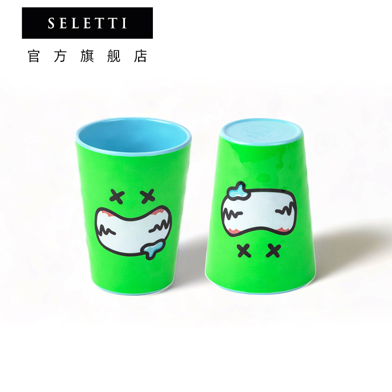 SELETTI防摔艺术家联名怪兽水杯