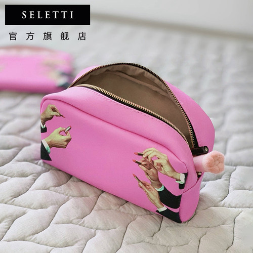 Seletti口红化妆包洗漱包