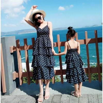 Female women summer 2019 new pattern Influx of women baby Skirt 13 Korean Edition Princess Dress Parenting Dress Western stylein the Children/Baby/Family fitted , Family fitted/Parenting Fashion  category - from Buy2taobao.com to provide professional Taobao agent buy service