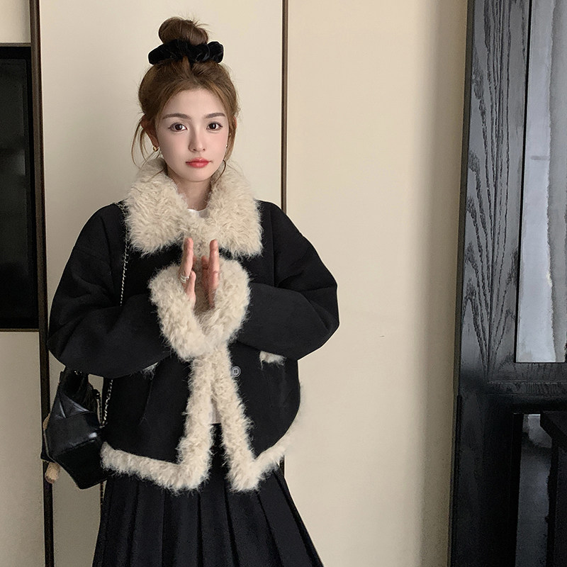 现货136-8428P245K368羽绒内里短外套女灯芯绒,女装短外套,浙宝136