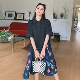 高货现货拼色T恤裙女浙宝136-8343P125K188，商品下架区，浙宝136