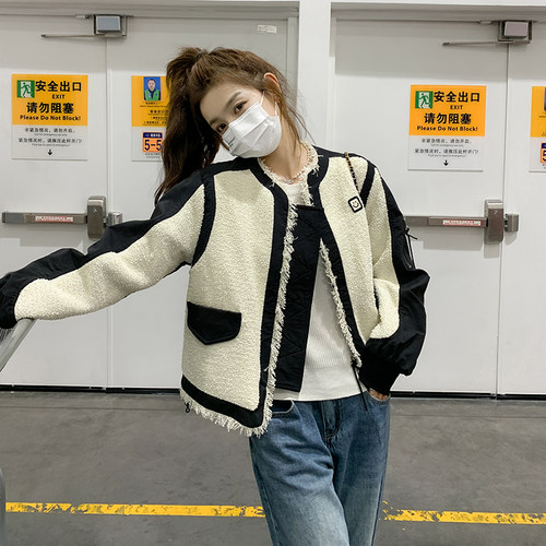 小香风短外套夹克女秋季