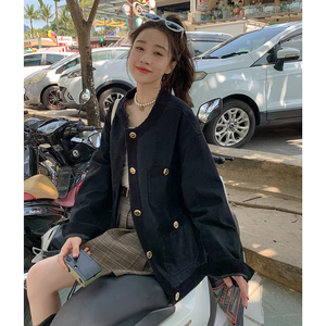 现货 好卖  136-8311-P135-K198牛仔小香风短外套女图片