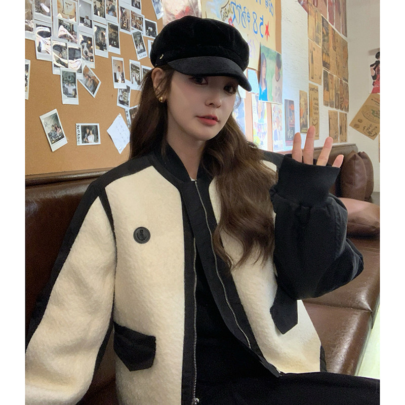 大货已出136-8505P245K368羽绒里90%小香风外套,女装短外套,浙宝136
