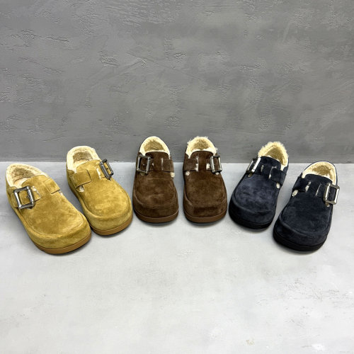 麦露迪加绒保暖厚底勃肯鞋