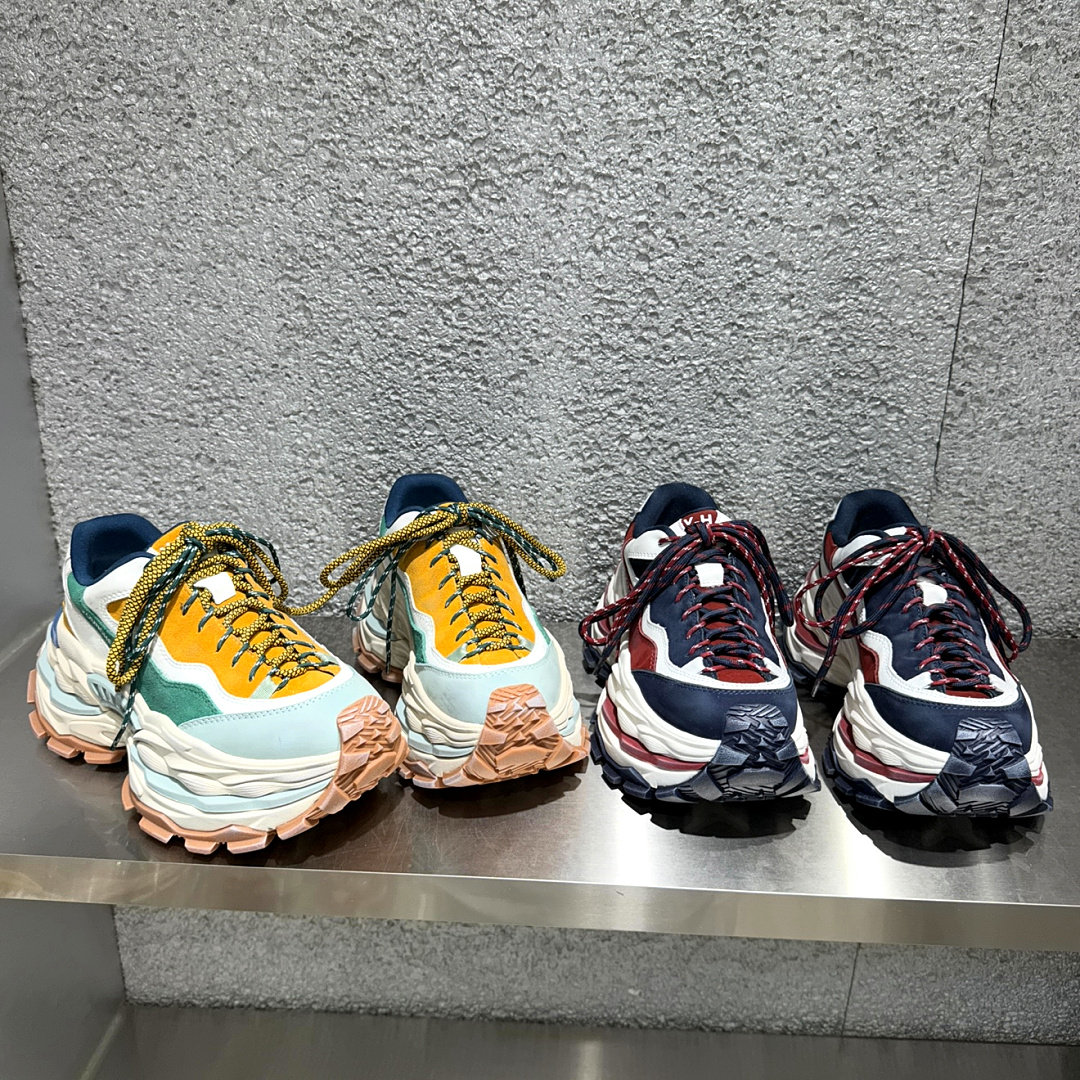 乐魔机能风厚底增高老爹鞋百搭