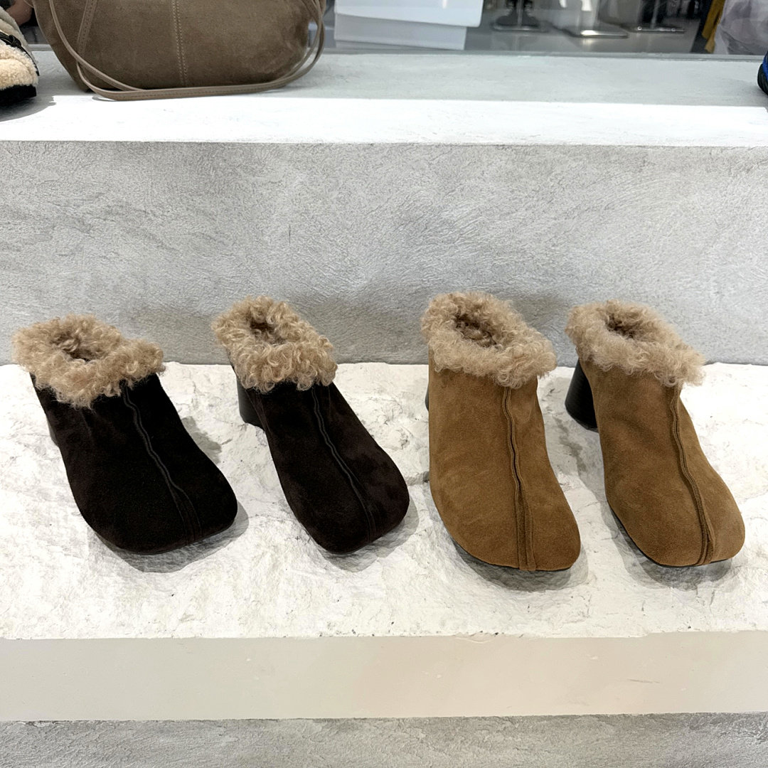 冬季加绒保暖毛毛雪地靴女