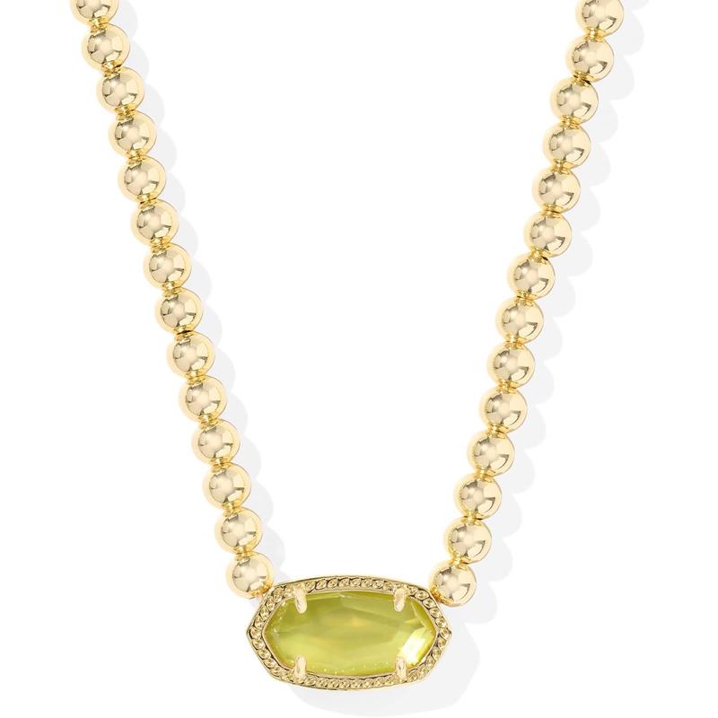 Kendra Scott女性配饰金色项链Elisa Beaded Necklace珠链饰品