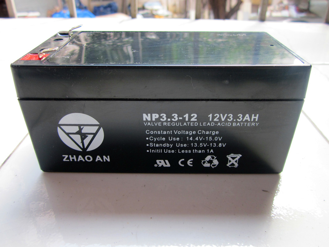 6-FM-3.3电瓶广日日立电梯用电源12V3.2A电池