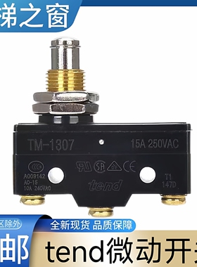 tend电梯抱闸微动开关 TM1307 TM1306 TM1308 TM1703 15A 250V