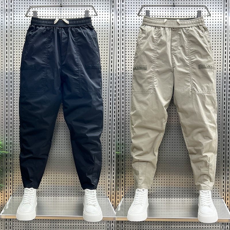 ZPK时尚潮牌工装裤子男夏季宽松