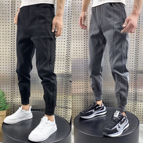 春秋男士痞帅休闲工装裤
