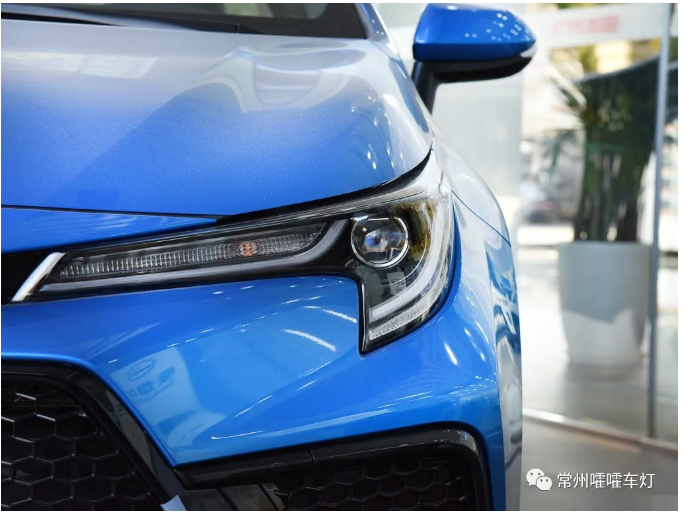 常州嚯嚯支架 适用于 丰田 19/21雷凌双擎改海3/5 透镜 改灯支架