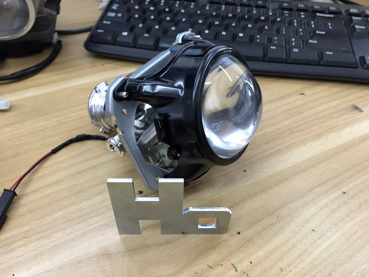 嚯嚯透镜支架★进口伟世通随动支架 通用 q5 海3/5 透镜支架