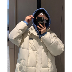 保暖棉衣潮流 港风备货10万男女连帽宽松棉服冬季 2023秋冬新款 热卖