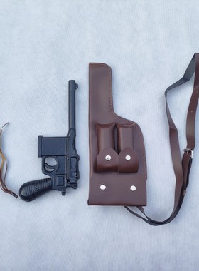 木制红军驳壳枪舞台表演话剧道具枪红军步枪手枪盒子枪王八盒子枪