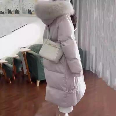 香榭颂羽绒棉服女中长款加厚