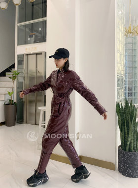 横店月娥连体裤时尚滑雪服可定制