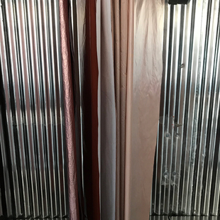 横店月娥羽绒服面料 粉色系列