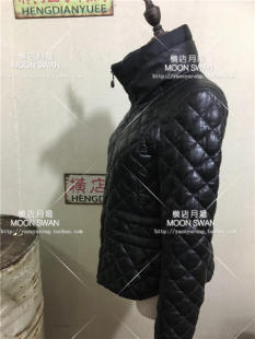 横店月娥明星同款机车女皮衣高端夜店风冷酷修身羽绒服外套可定制