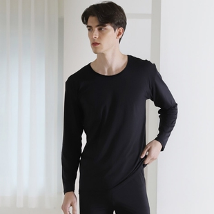 加绒保暖内衣男款冬季打底修身棉毛衫男士青少年内穿秋衣秋裤套装