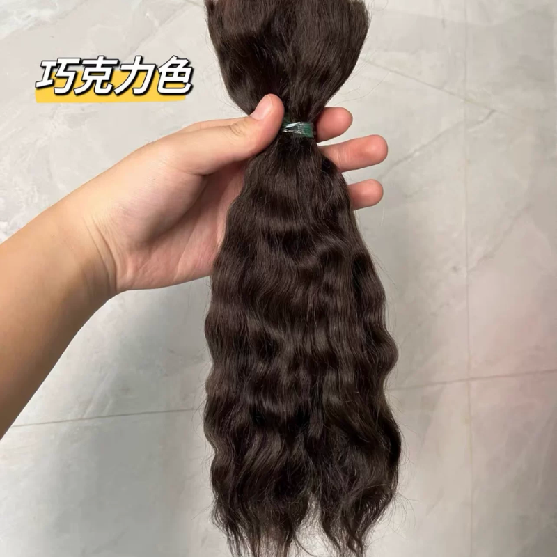 马海毛发排制作bjd娃娃棉花娃娃假发料3分马海毛发OB娃娃BJD娃娃