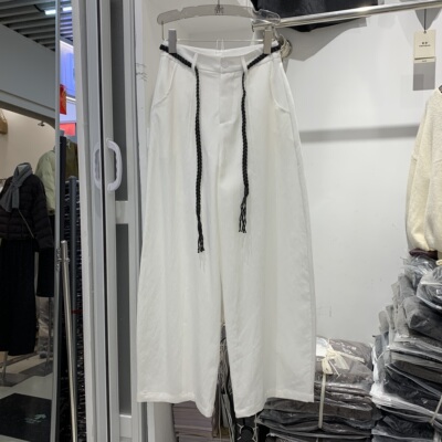 JY嘉依8008春夏2026新款韩系高腰显瘦休闲裤女阔腿裤气球裤子女