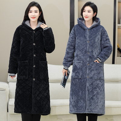 罩衣加厚加绒加厚罩衣