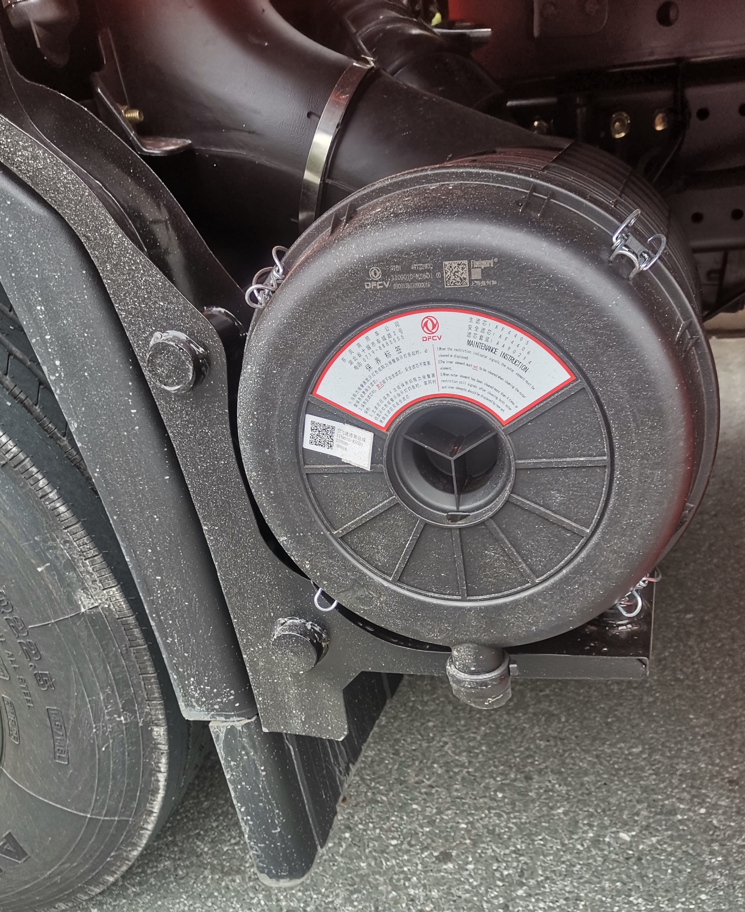 天锦KR畅行D3L天龙空滤壳空气盖