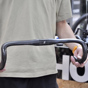 Bigrock大石碳纤维公路车分体把 自行车单车骑行外走线轻量化弯把