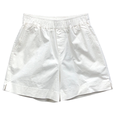 简约百搭白色牛仔短裤薄款宽松