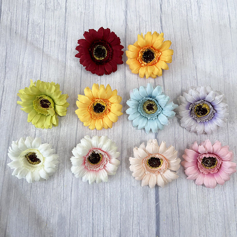 跨境新品仿真菊花花朵餐桌装饰花朵配饰墙上装饰摄影道具花环花盒,鲜花速递/花卉仿真/绿植园艺,仿真花,淘宝优惠券,粉丝福利购,淘宝优惠卷