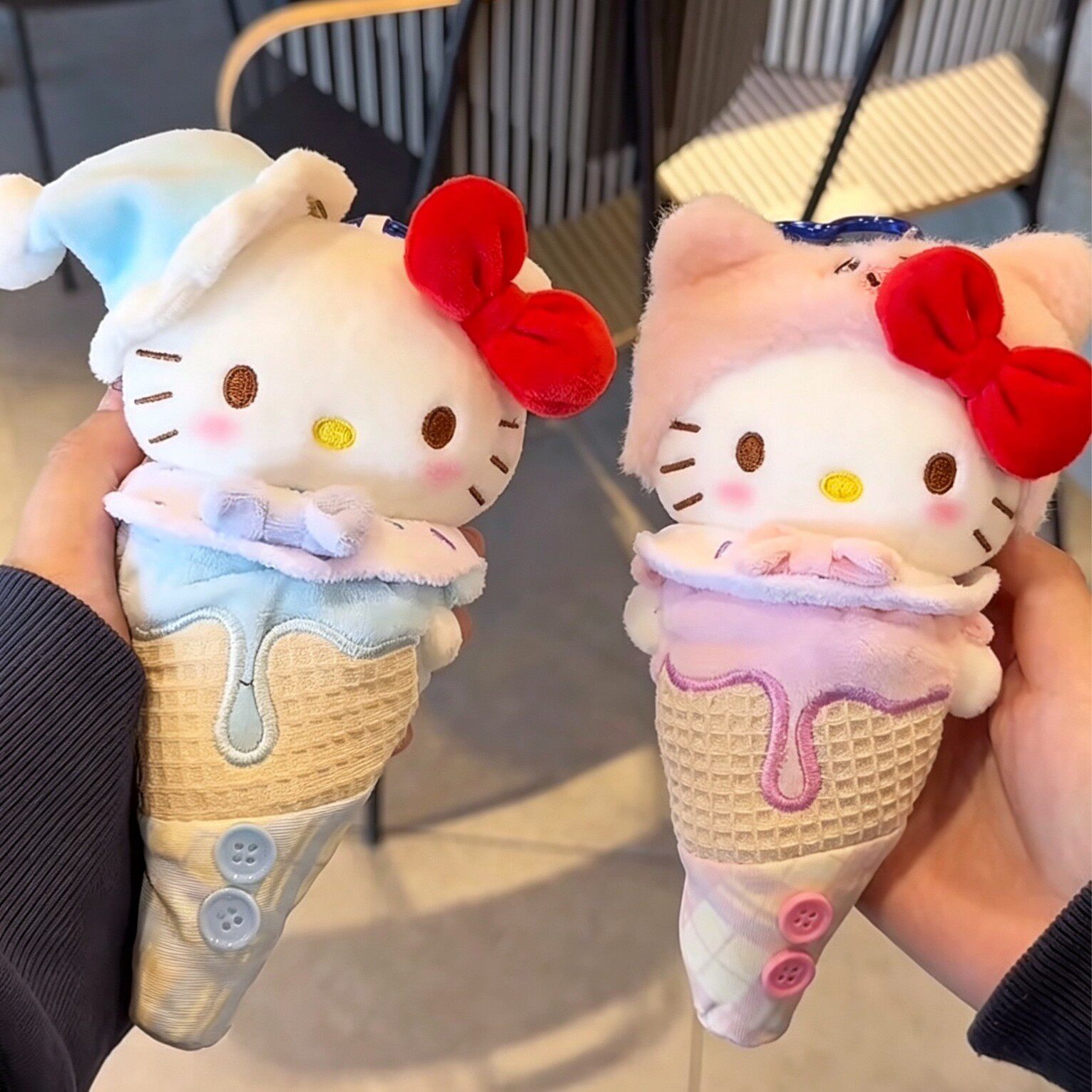 日本正版甜筒冰淇淋hello