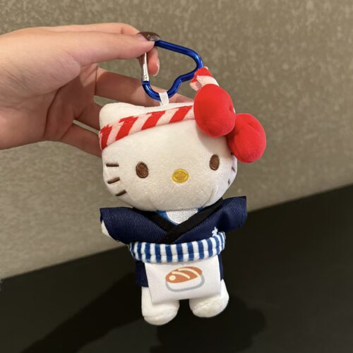 日本正版HelloKitty春游包包挂件玩偶卡通可爱kt猫超人王子挂饰钥