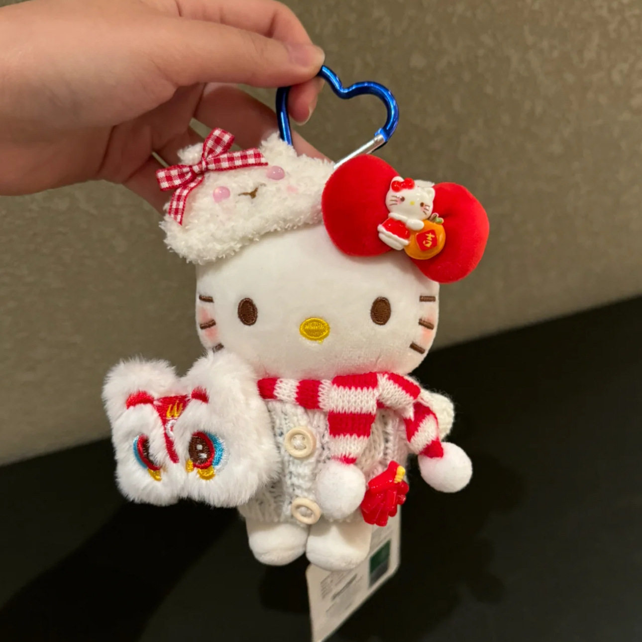日本新年毛绒挂件装饰kt