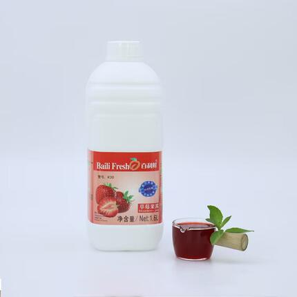 百利鲜k30 柳城红西柚果酱水果茶浓缩果汁奶茶店专用浓浆冲饮原料