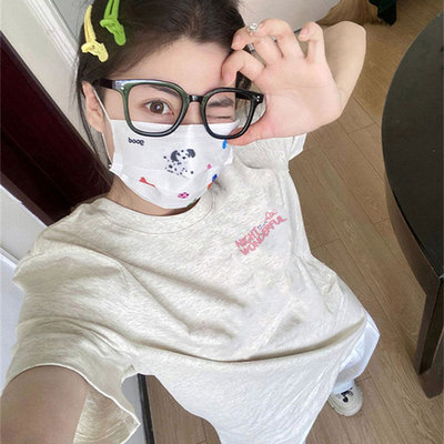 纯棉短袖t恤女2025新款爆款夏季
