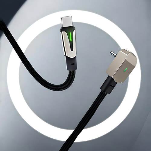 诺普驰适用于特斯拉Model3/Y/YL焕新2026新款车载数据线Type-C苹果安卓充电线弯头快充
