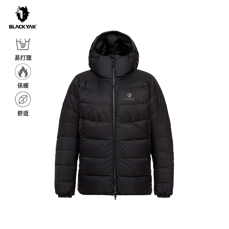 BLACKYAK/布来亚克2025冬新款高端女短款耐磨鹅绒羽绒服WYW696