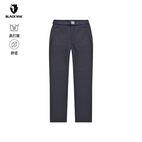 BLACKYAK/布来亚克2025冬新款软壳保暖休闲裤男商务裤WYM307