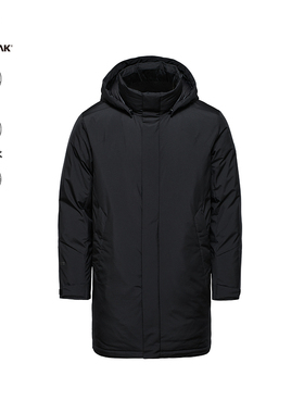 BLACKYAK/布来亚克24冬新款男WINDSTOPPER中长款鹅绒羽绒服WVM561