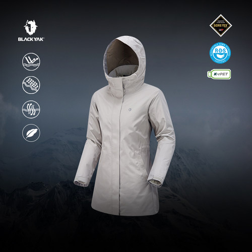 女士户外布来亚克防水防风三合一